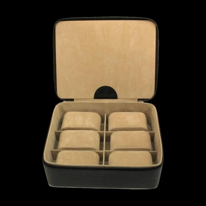Image du produit Windrose Beluga boîte à montres 19 cm cuir