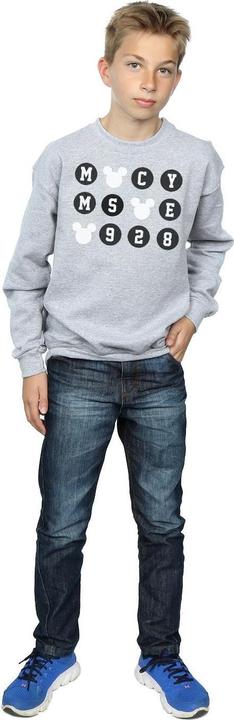 Actual product image Disney Boys Mickey Mouse 1928 Circles Sweatshirt (128)