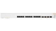 Actual product image HPE E Aruba Instant On 1960 Switch, 12 XGT, 4 SFP+ Ports, 1U, Layer 2+, Plug and Play, True Stacking (12 Ports)