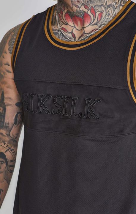 Produktbild Siksilk Top Basketball Vest in Black (M)