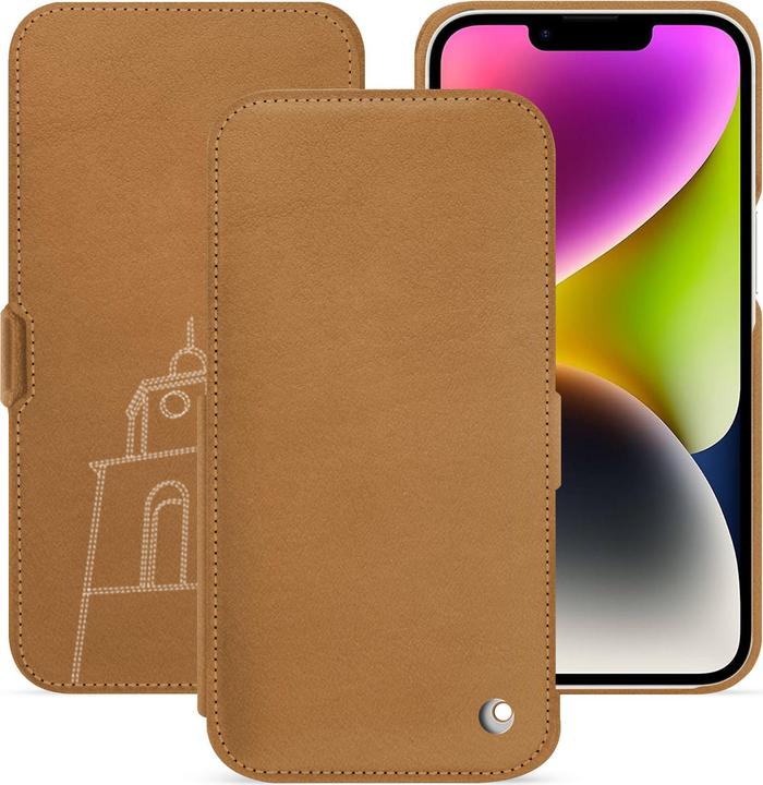 Immagine prodotto Noreve Rivestimento in pelle orizzontale (Apple iPhone 15 Plus)