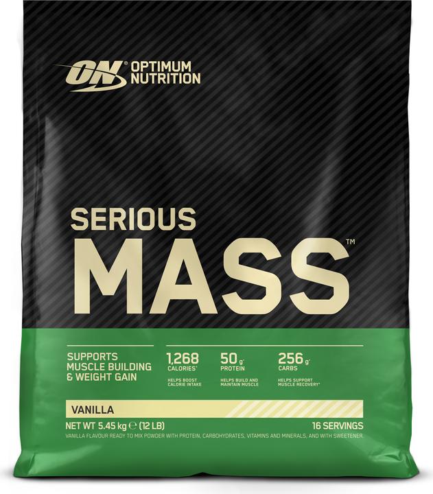 Optimum Nutrition Serious Mass (Vanilla, 1 pcs., 5450 g)