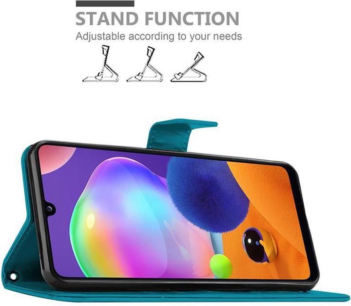 Produktbild Cadorabo Flower Book Cover (Samsung Galaxy A31)
