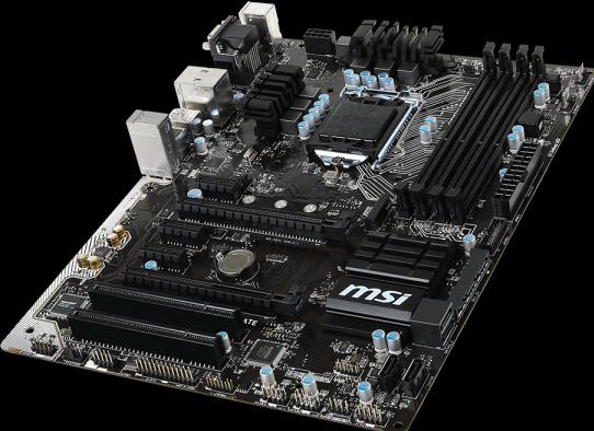 Actual product image MSI Z170a PC Mate (LGA 1151, Intel Z170, ATX)