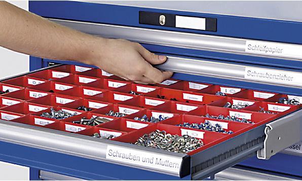 Actual product image Lista Drawer cabinet, sheet steel (143.10 cm, 100 cm)