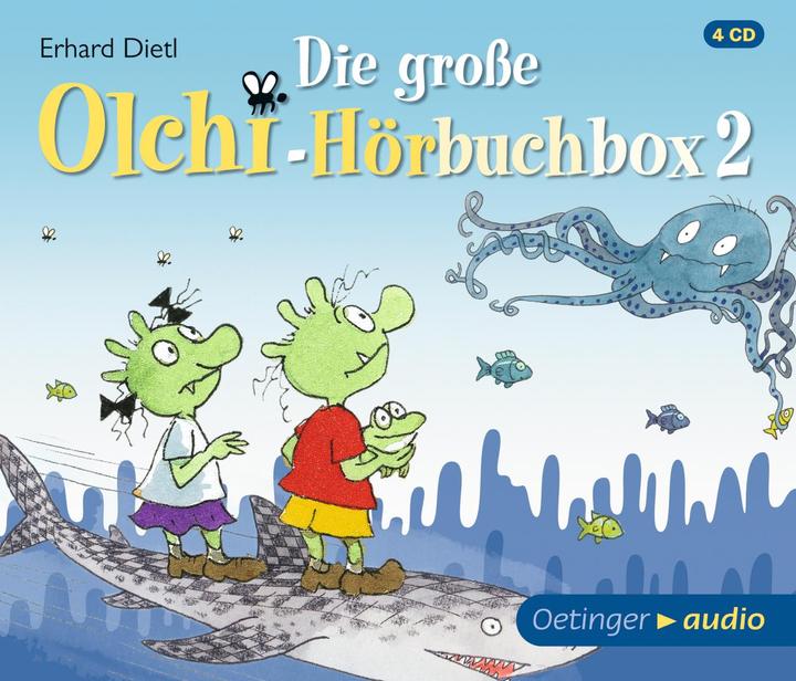 Produktbild Die Grosse Olchi-Hörbuchbox 2 (Erhard Dietl, Eva Michaelis, Dieter Faber, Dagmar Dreke, Deutsch)