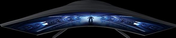 Actual product image Samsung Odyssey G5 - G55T (2560 x 1440 pixels, 32")