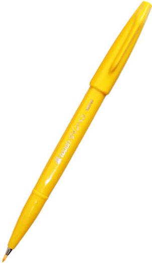 Actual product image Pentel Brush Sign Pen, Fibre Pen (Multicoloured, 7 x)