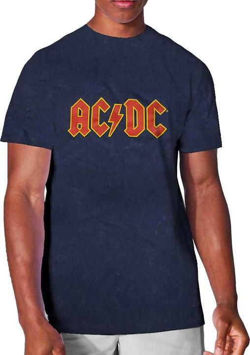 AC/DC Erwachsene The Wash Collection Logo T-shirt