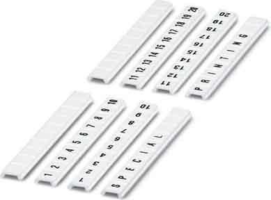 Actual product image Phoenix Contact Marker strip,10section,blank,ZBF5 (Various)