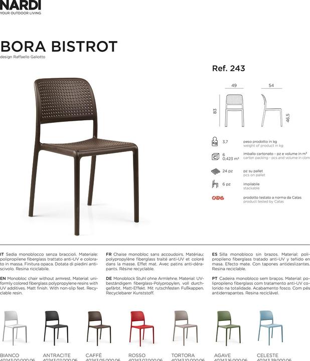 Produktbild Nardi Bora Bistrot