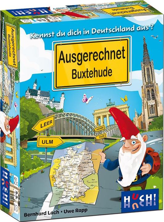 Produktbild 882066 - Ausgerechnet Buxtehude - Kartenspiel, 2-6 Spieler, ab 10 Jahren (DE-Ausgabe) (Deutsch)