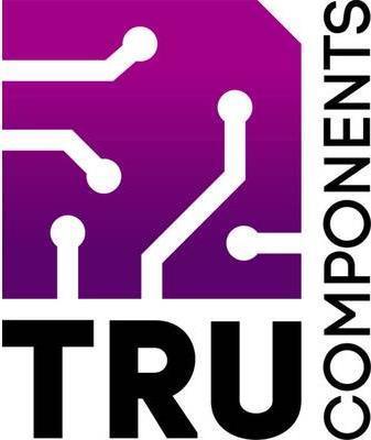 Produktbild Tru Components Befestigungssockel schraubbar (Befestigungsschlaufen, 19 mm, 100 Stk.)