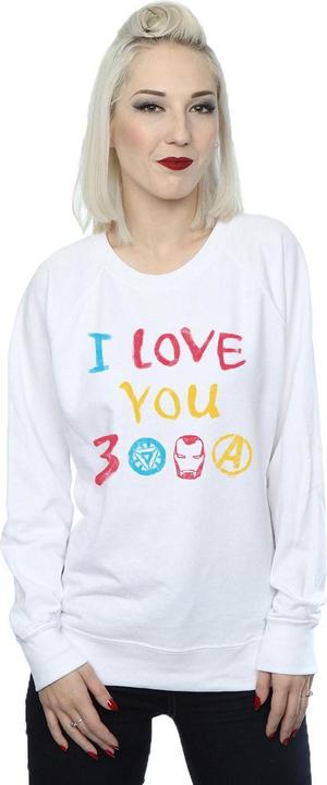 Produktbild Avengers Endgame I Love You 3000 Buntstifte Sweatshirt (L)