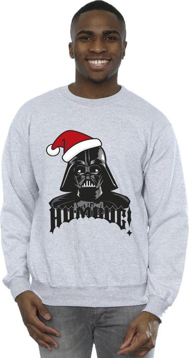 Actual product image Star Wars Mens Episode IV: A New Hope Darth Vader Humbug Sweatshirt (XXL)