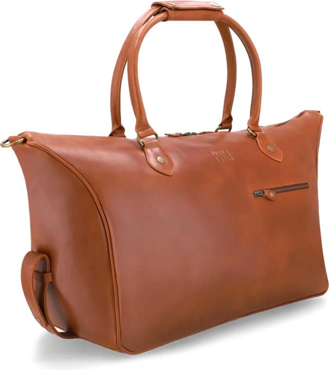Actual product image Buckle & Seam Leather weekender Linwood Cognac / (37 l)
