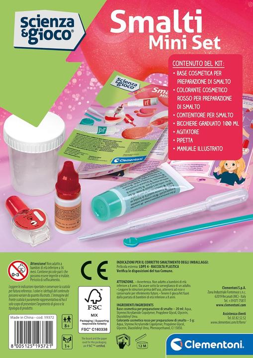Actual product image Clementoni Smalti Mini Set