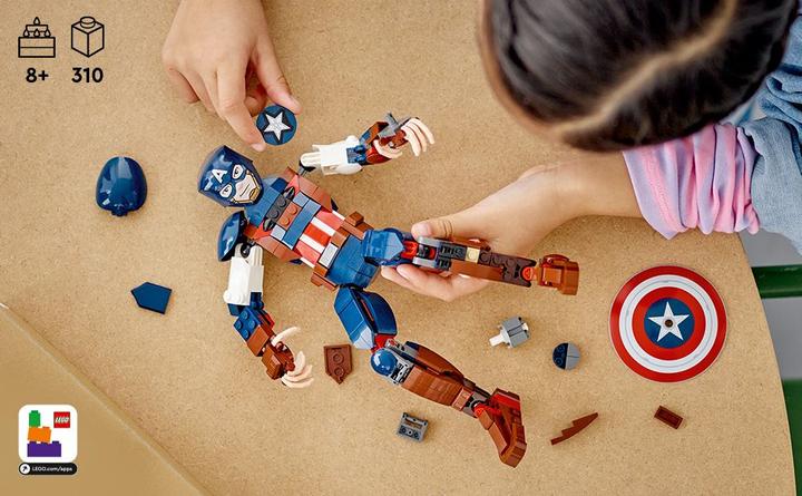 Image du produit LEGO Figurine de construction Captain America (76258, LEGO Marvel)