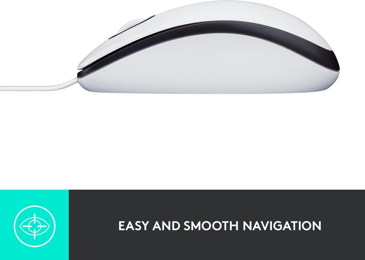 Productafbeelding Logitech MUIS M100 - WIT - WIT (Bedraad)