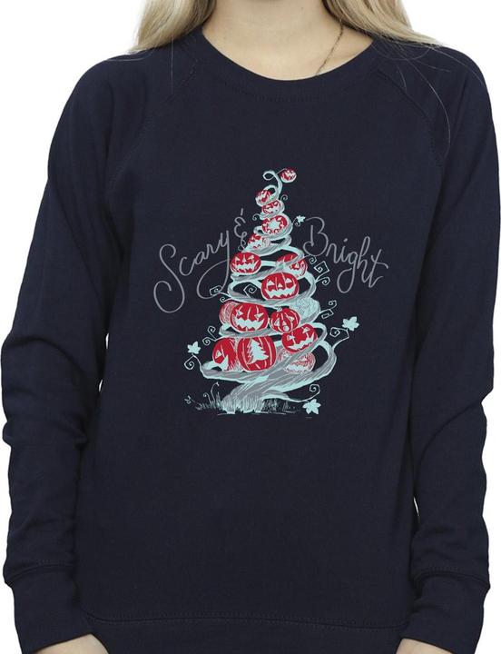 Image du produit Disney - Sweat THE NIGHTMARE BEFORE CHRISTMAS SCARY & BRIGHT - Femme (4XL)