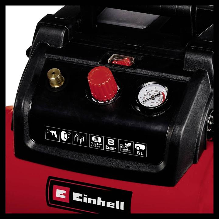 Produktbild Einhell Kompressor TC-AC 190/6/8 OF | 6 Liter (8 Bar, 6 l)