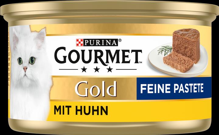 Produktbild Gourmet Gold Mousse Huhn Dose 85 g (Adult, 1 Stk., 85 g)