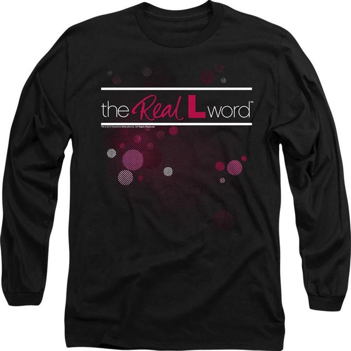 Actual product image The Real L Word Unisex Adult Flashy Logo T-Shirt (XL)