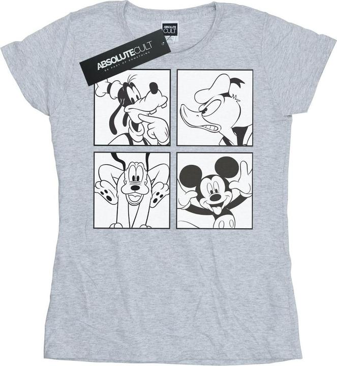 Immagine prodotto Disney Mickey, Donald, Goofy And Pluto Boxed Maglietta Donna (XL)
