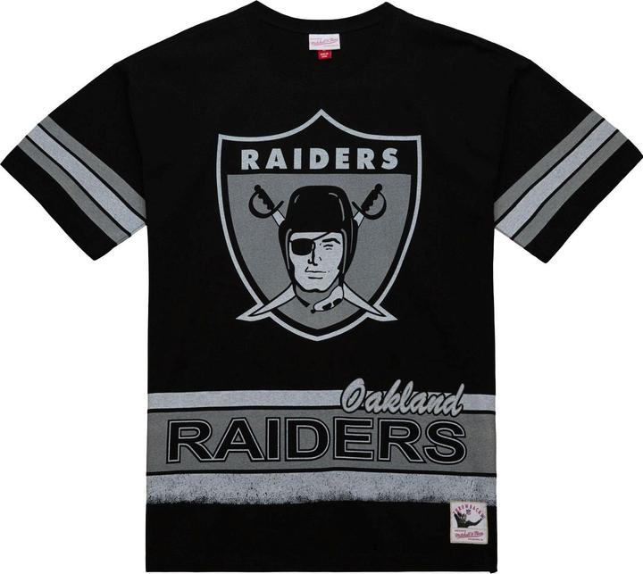 Actual product image Mitchell & Ness Oversized Shirt - VINTAGE Oakland Raiders (S)