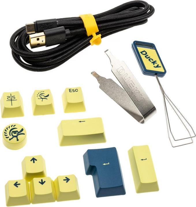Actual product image Ducky One 3 Daybreak TKL (DE, Cable)