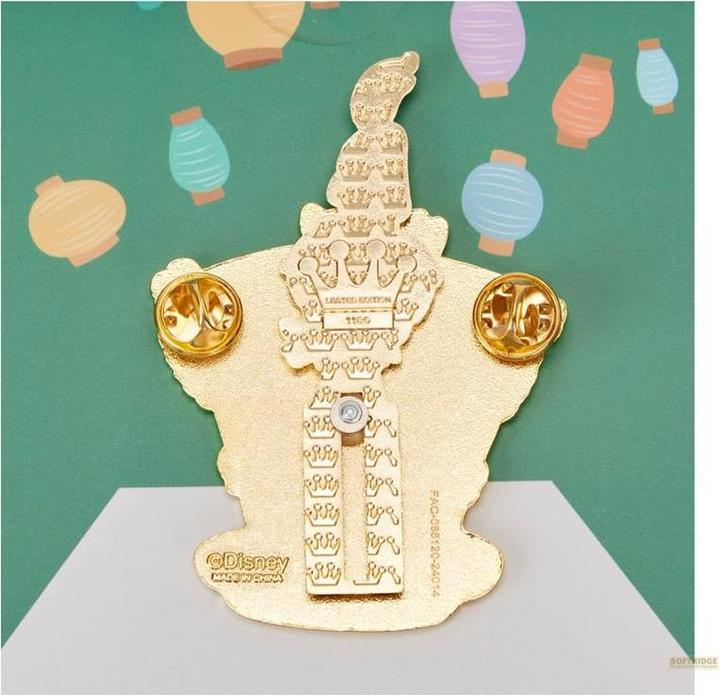 Actual product image Loungefly Disney by pin badges Unbirthday Cake 3" Limited Edition 8 cm