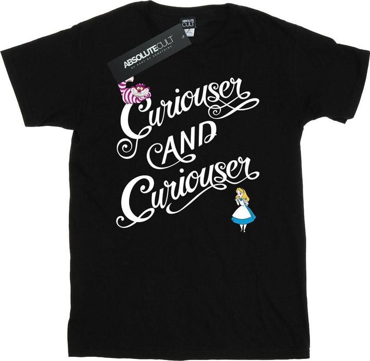 Image du produit Disney - T-shirt ALICE IN WONDERLAND CURIOUSER - Homme (XL)