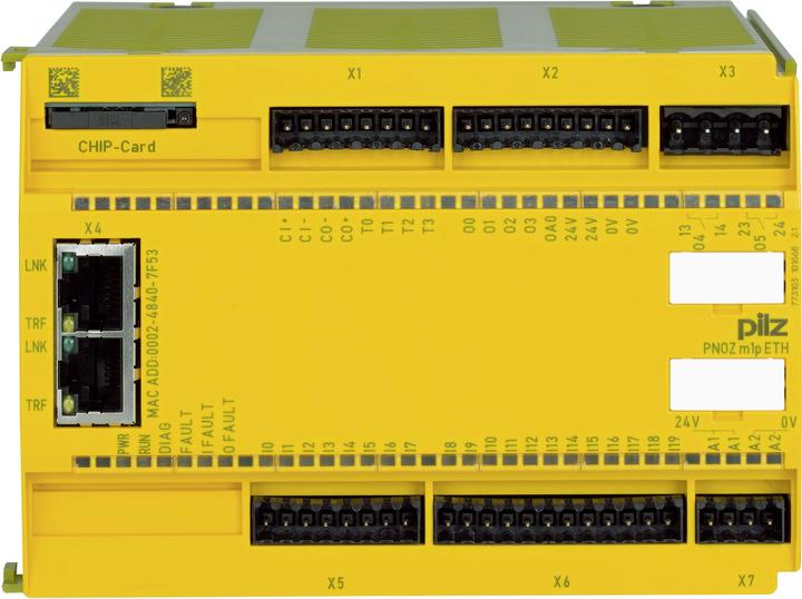 Produktbild Pilz GmbH & Co. KG Multifunktionssteuerung PNOZ m1p ETH
