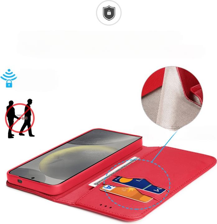 Image du produit Dux Ducis Hivo Series Leder Bookcover Hülle (Samsung Galaxy S25)