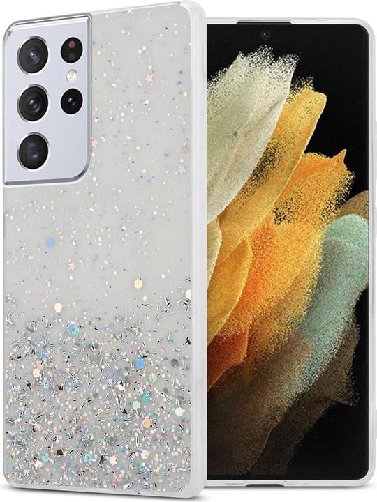 Trasparente con glitter