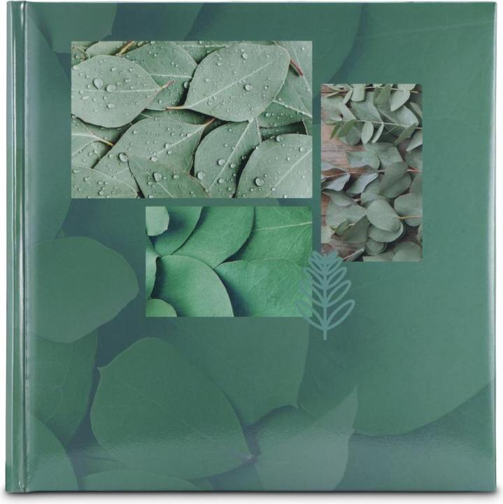 Image du produit Hama Album jumbo "Singo II", 30x30 cm, 100 pages blanches, Leaves (10 x 15 cm)