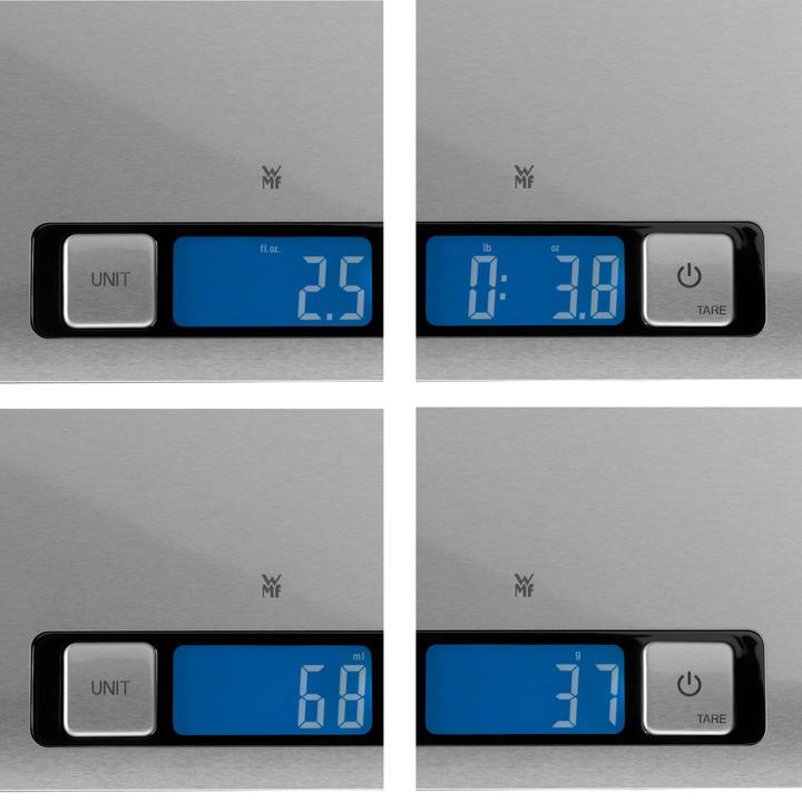 Produktbild WMF Digitale Küchenwaage Backwaage grammgenau Tara-Funktion 5kg Maximalgewicht