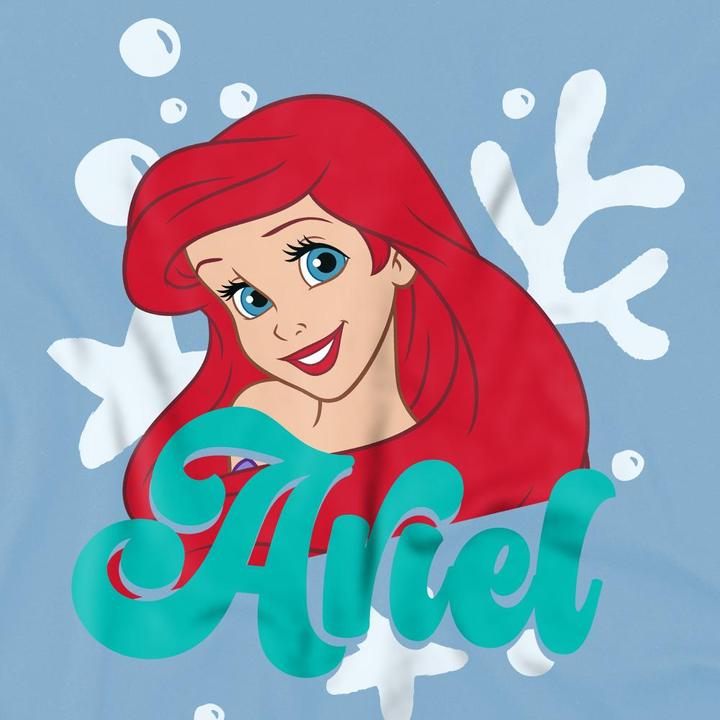 Immagine prodotto Disney Princess Maglietta Ariel Colpo in Testa Bambini (152, 158)