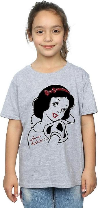 Immagine prodotto Snow White Maglietta Glitter delle ragazze (152, 158)