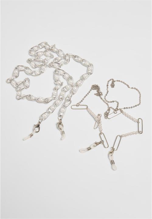 Urban Classics Multifunctional Chain With Pearls 2-Pack