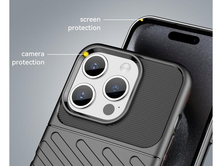 Immagine prodotto Screenguard Cover resistente agli urti per Apple iPhone 15 Pro Max SpaceCase (Apple iPhone 15 Pro Max)