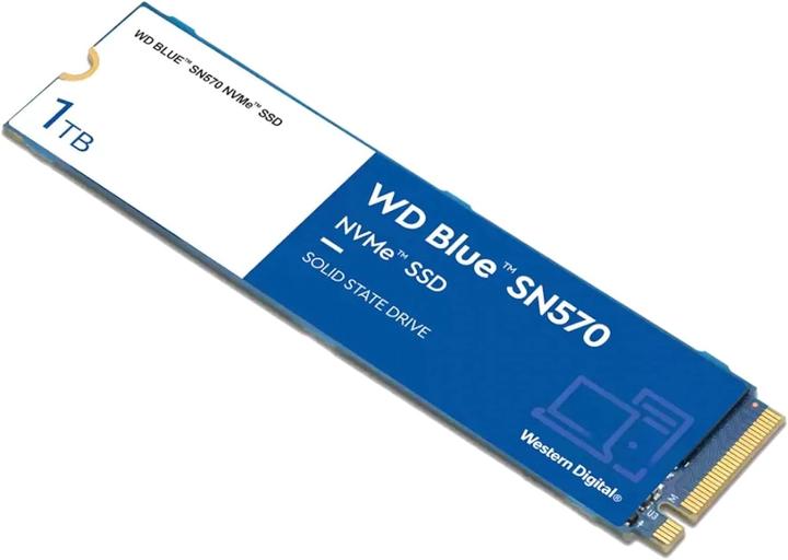 Actual product image SanDisk BLUE SN570 NVME SSD 1TB (1000 GB, M.2 2280)