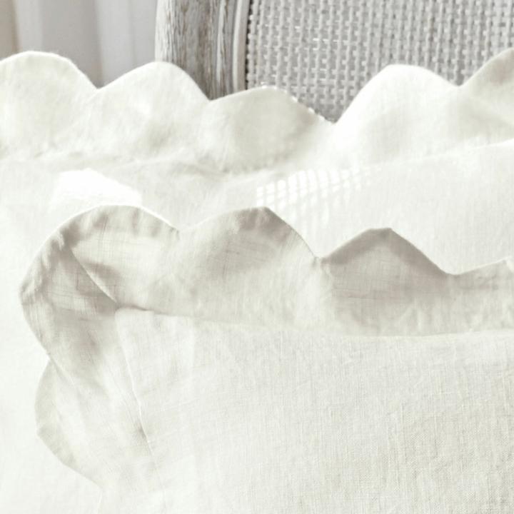 Image du produit Loberon Housse de coussin (set de 2) Fontienne blanc (40 x 40 cm)