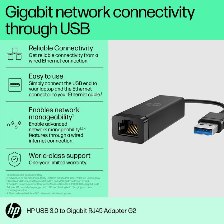 Produktbild HP G2 (USB, RJ45 (1x))
