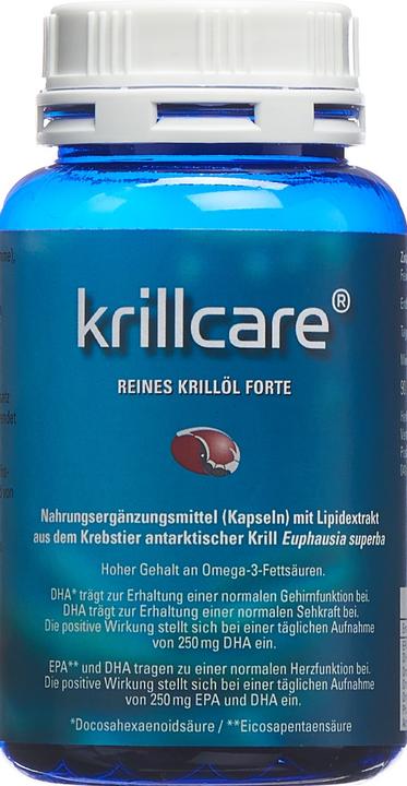 Actual product image Krillcare Krill Oil 500 mg NKO90 (90 Piece, Capsules, 90 g)