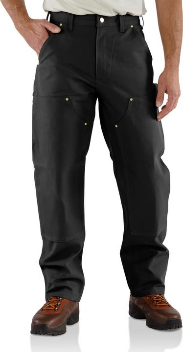 Actual product image Carhartt DUCK D. FRONT LOGGER PANT BLACK Size W40/L36 (W40/L36)