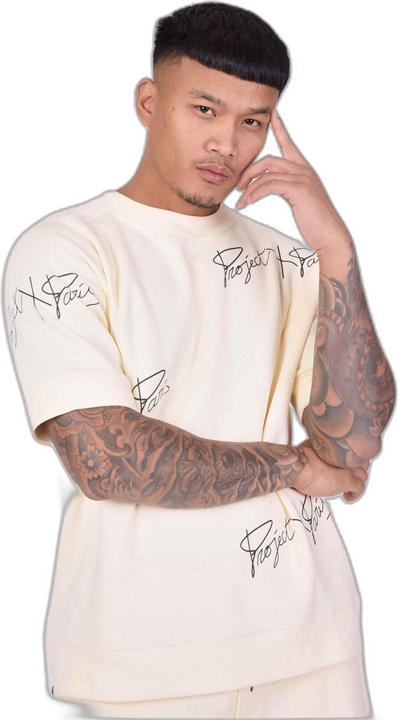 Image du produit Project X Paris t-shirt style maille imprimé logo soft (XS)