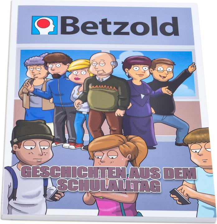 Produktbild Betzold Sport Cartoon-Buch Schule