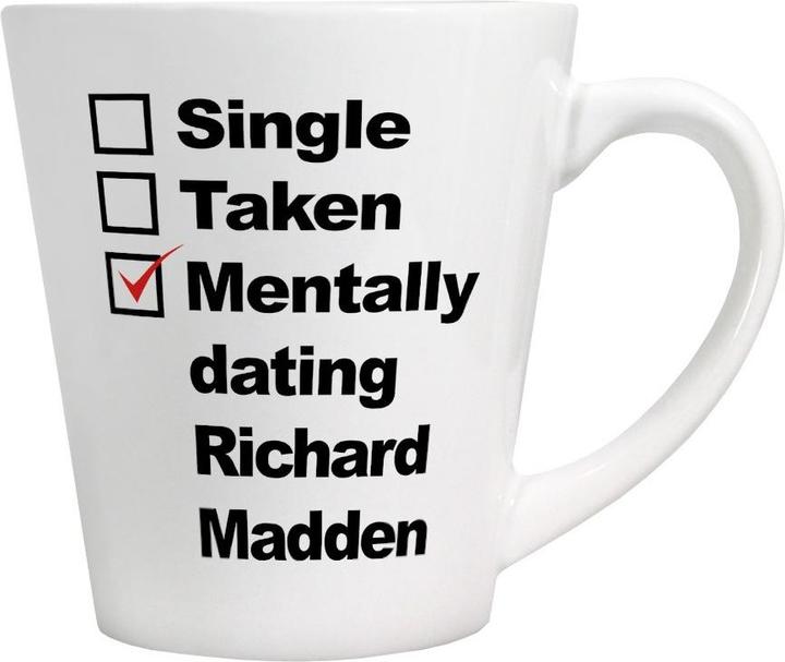 Produktbild Grindstore Kaffeebecher Mentally Dating Richard Madden