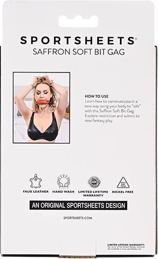 Actual product image Sportsheets - Saffron Soft Bit Gag